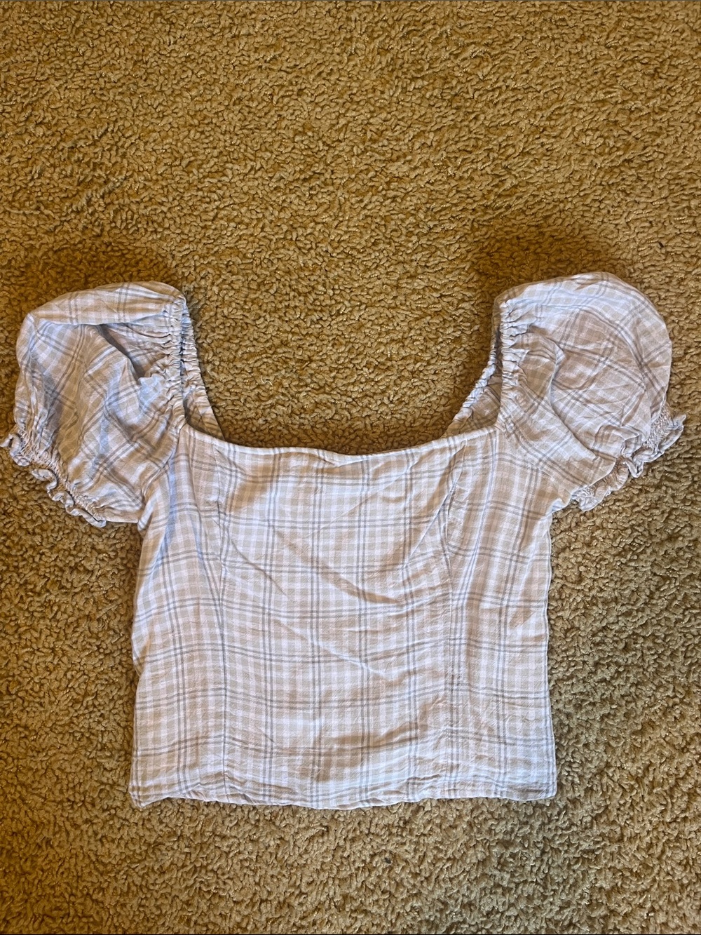 Abercrombie puff sleeve top